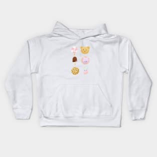 Cute desserts Kids Hoodie